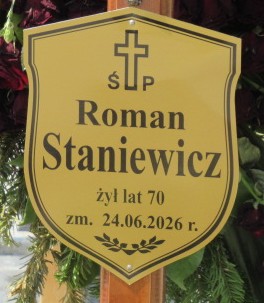 Roman Staniewicz 1955 Otwock - Grobonet - Wyszukiwarka osób pochowanych