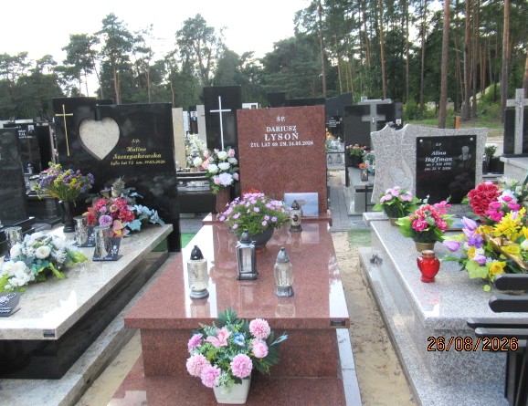 Grób Dariusz Łysoń