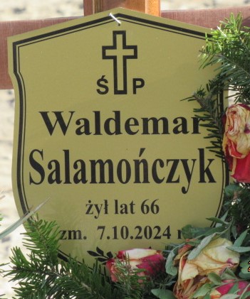 Waldemar Salamończyk 1958 Otwock - Grobonet - Wyszukiwarka osób pochowanych