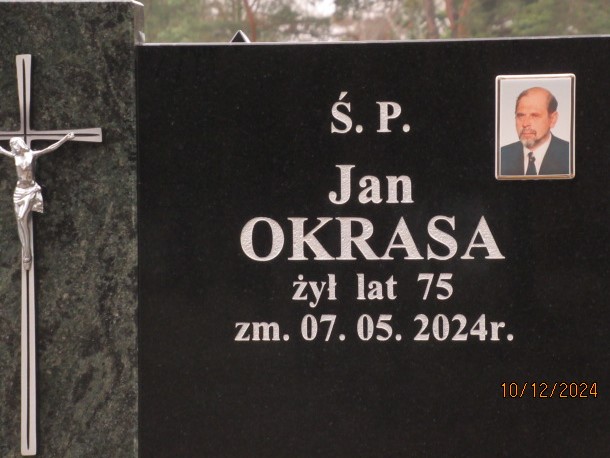 Jan Okrasa 1949 Otwock - Grobonet - Wyszukiwarka osób pochowanych