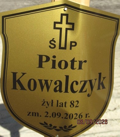 Piotr Kowalczyk 1944 Otwock - Grobonet - Wyszukiwarka osób pochowanych