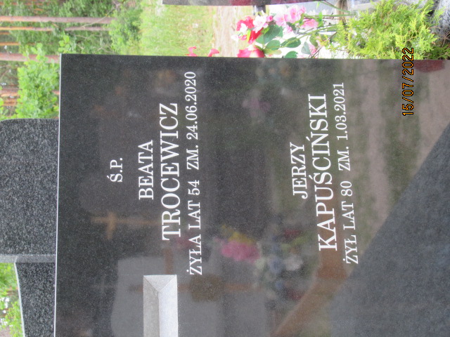 Jerzy Kapuściński 1941 Otwock - Grobonet - Wyszukiwarka osób pochowanych